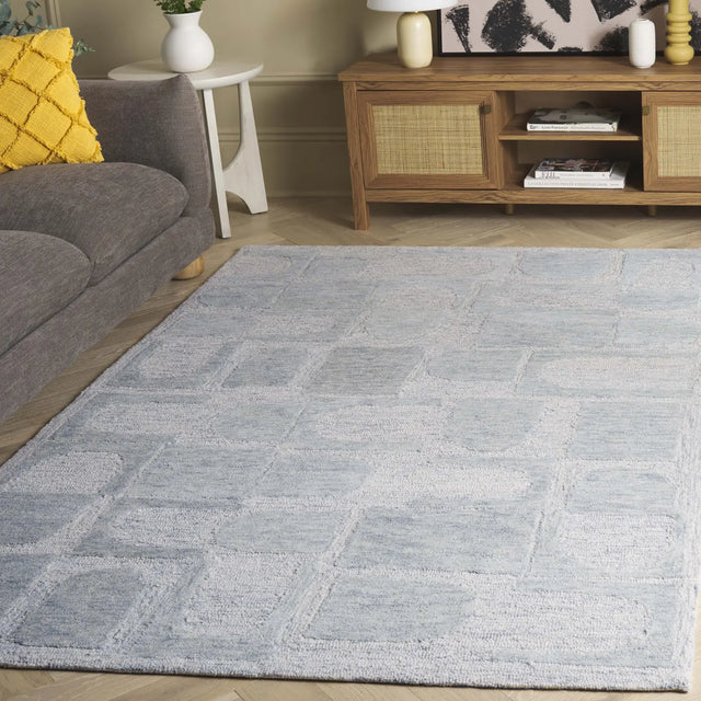 Safavieh Harvest 4'-0" x 6'-0" Rug in Blue / Grey