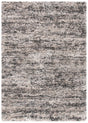 Safavieh Iceland Shag 4'-0" x 6'-0" Rug in Cream / Grey