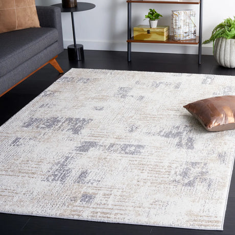 Safavieh Opal 4'-0" x 6'-0" Rug in Ivory / Grey