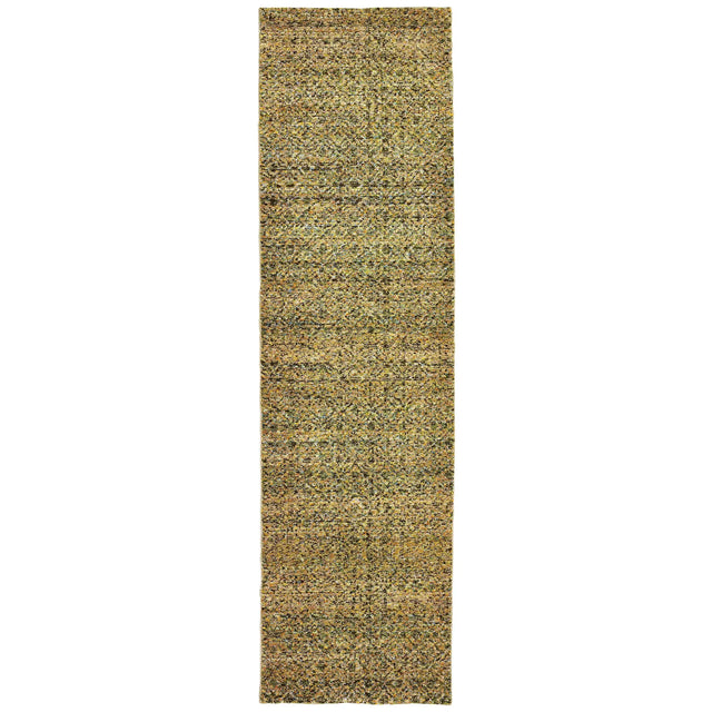 Oriental Weavers Sphinx Atlas 8048P Green/Gold Rugs - runner