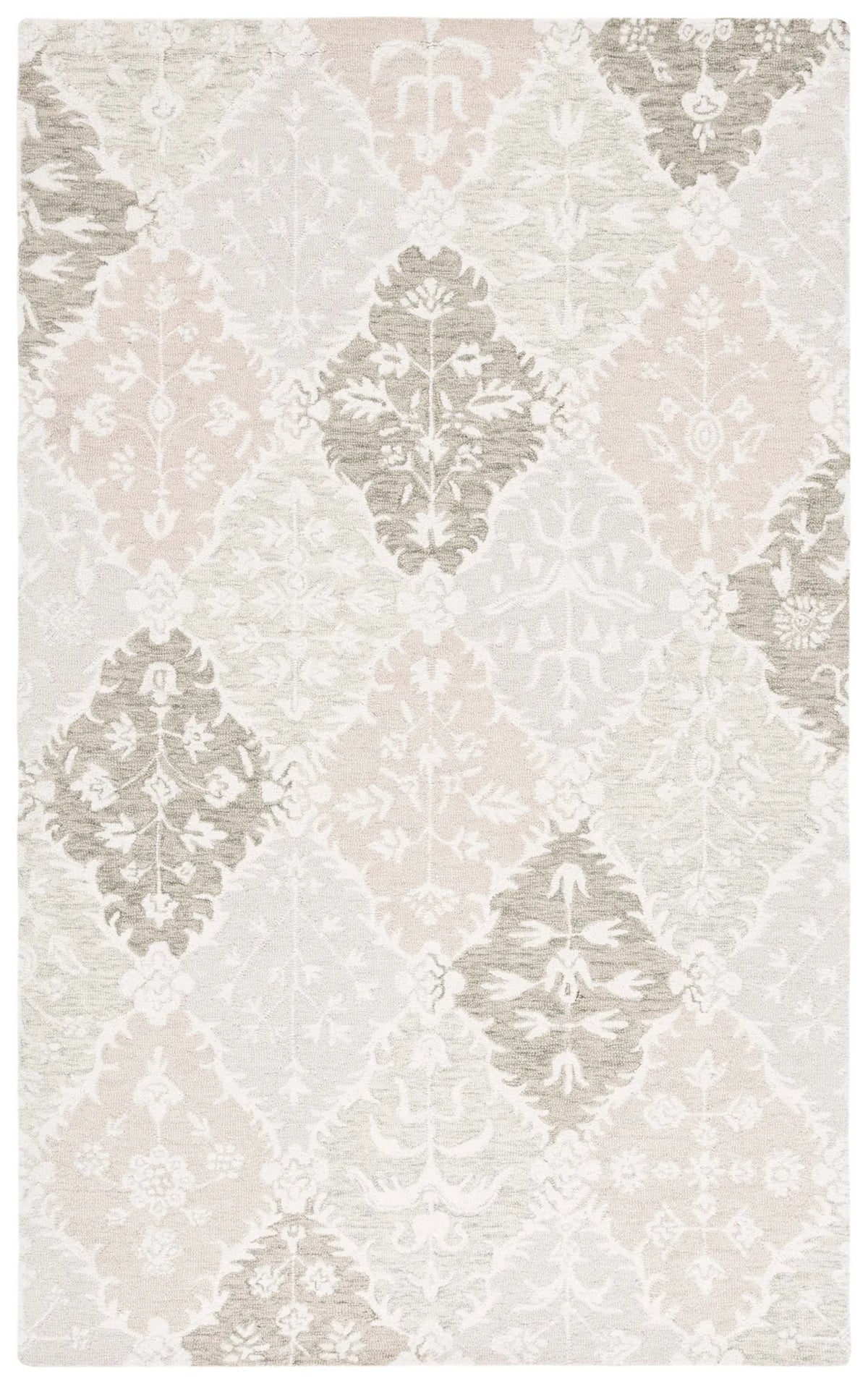 Safavieh Ebony 4'-0" x 6'-0" Rug in Beige / Ivory