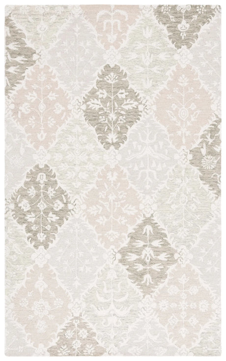 Safavieh Ebony 4'-0" x 6'-0" Rug in Beige / Ivory