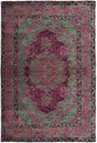 Safavieh Tangier 4'-0" x 6'-0" Rug in Slate Blue / Fuchsia