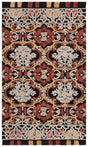 Safavieh Blossom 4'-0" x 6'-0" Rug in Charcoal / Red