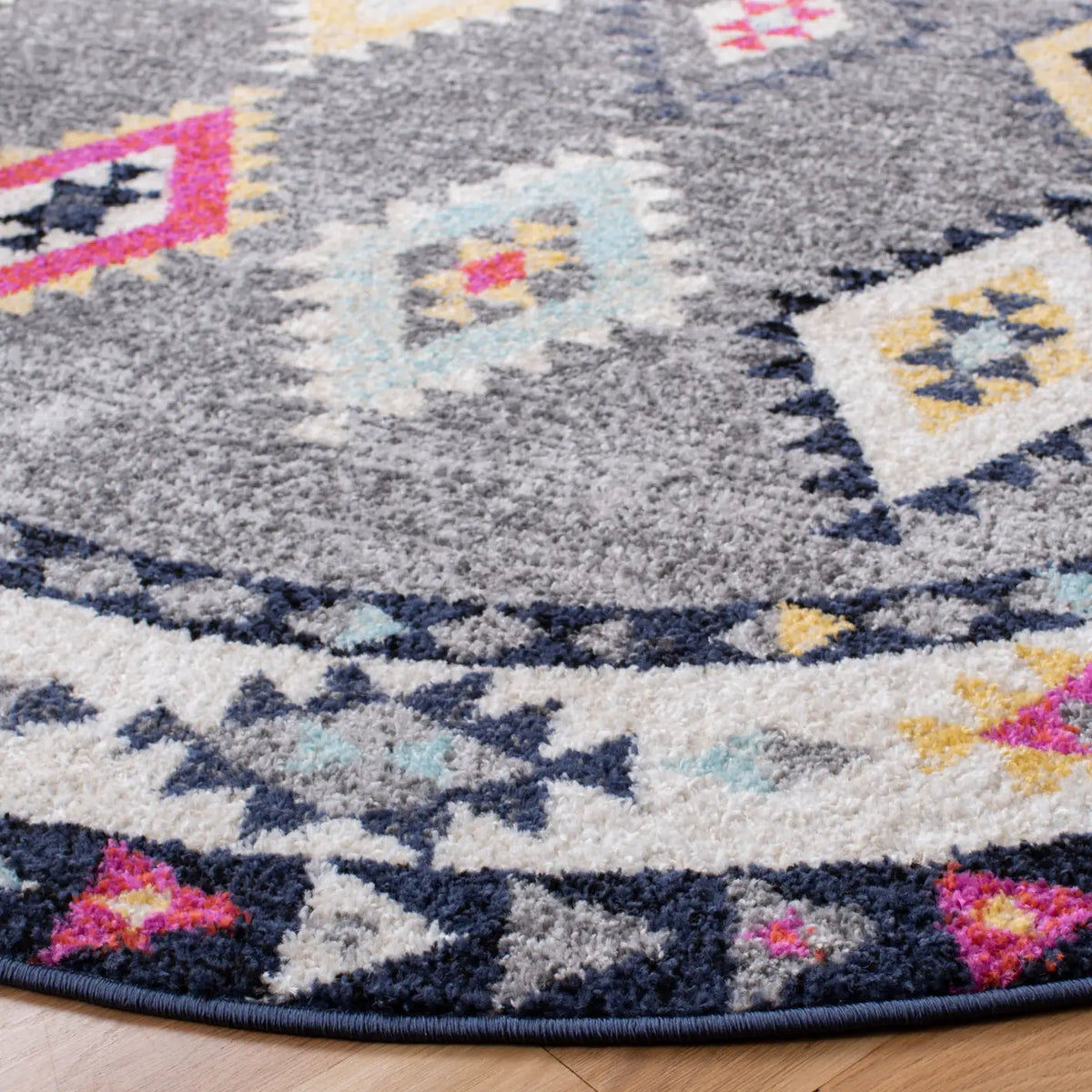 Safavieh Adirondack 6'-0" x 6'-0" Rug in Grey / Ivory