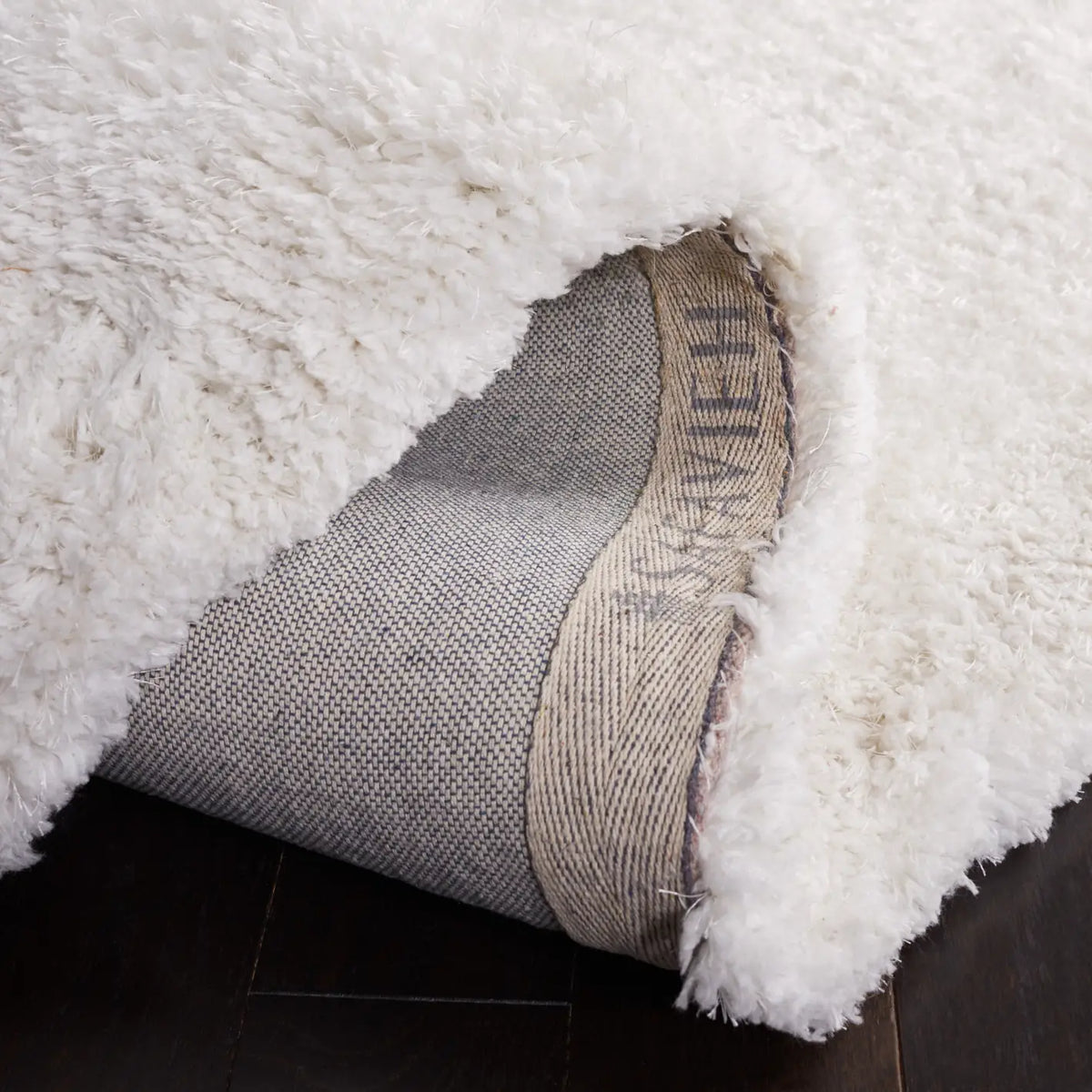 Safavieh Express Shag 4'-0" x 6'-0" Rug in Ivory