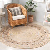 Safavieh Natural Fiber 6'-0" x 6'-0" Rug in Natural / Ivory
