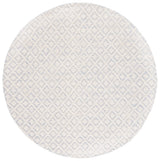 Safavieh Vermont 6'-0" x 6'-0" Rug in Ivory / Light Blue