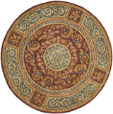 Safavieh Empire 6'-0" x 6'-0" Rug in Burgundy / Gold