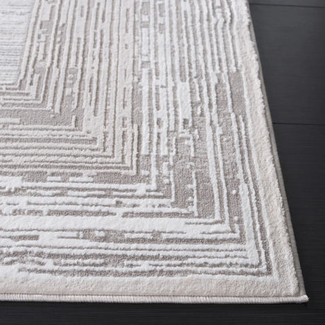 Safavieh Parker 4'-0" x 6'-0" Rug in Taupe / Grey Ivory