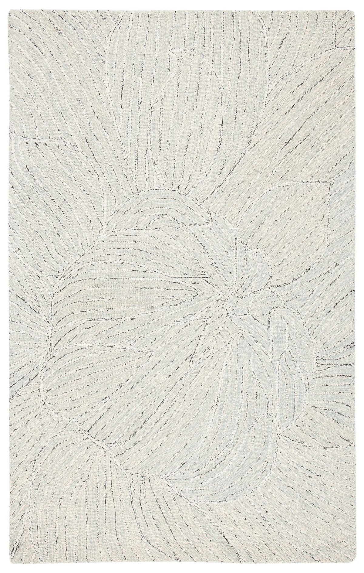 Safavieh Metro 4'-0" x 6'-0" Rug in Light Blue / Ivory