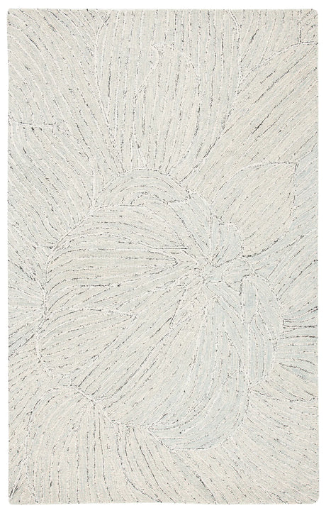 Safavieh Metro 4'-0" x 6'-0" Rug in Light Blue / Ivory