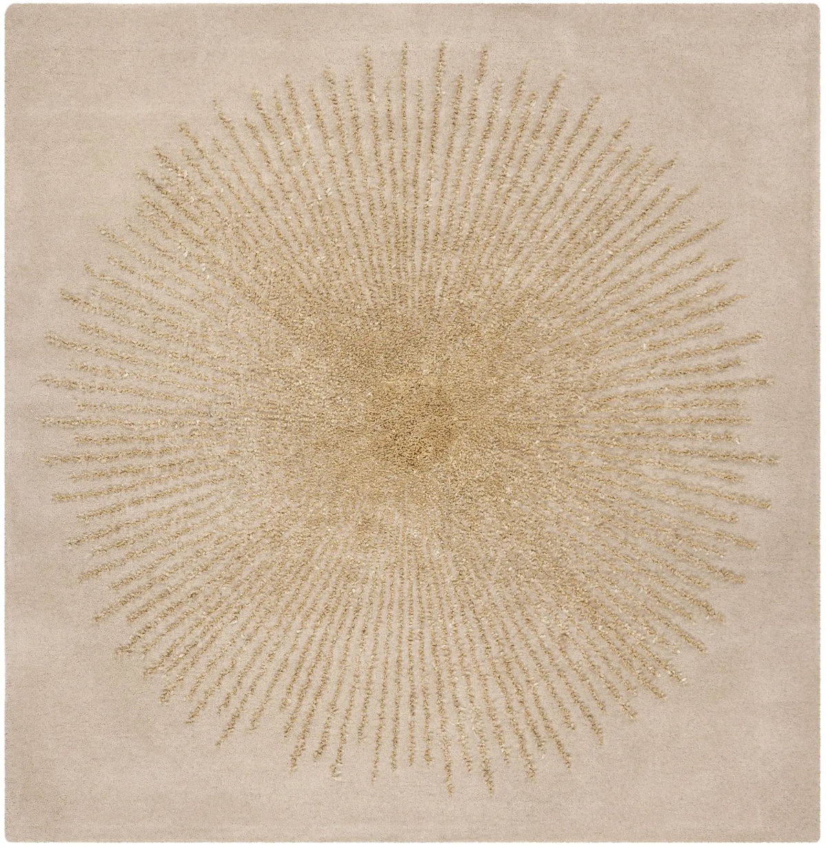 Safavieh Soho 6'-0" x 6'-0" Rug in Beige / Beige