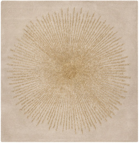 Safavieh Soho 6'-0" x 6'-0" Rug in Beige / Beige