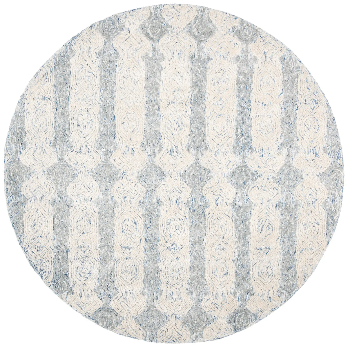 Safavieh Glamour 6'-0" x 6'-0" Rug in Blue / Ivory