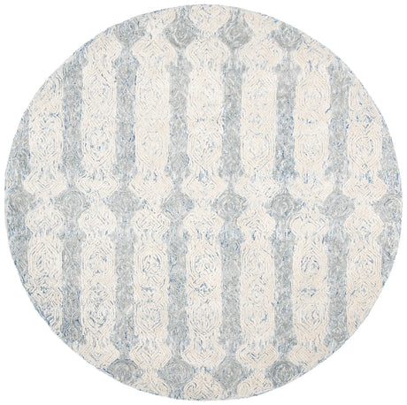 Safavieh Glamour 6'-0" x 6'-0" Rug in Blue / Ivory