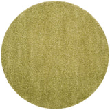 Safavieh Santa Monica Shag 6'-7" x 6'-7" Rug in Green