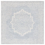 Safavieh Abstract 6'-0" x 6'-0" Rug in Ivory / Blue