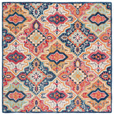 Safavieh Aspen 7'-0" x 7'-0" Rug in Blue / Rust