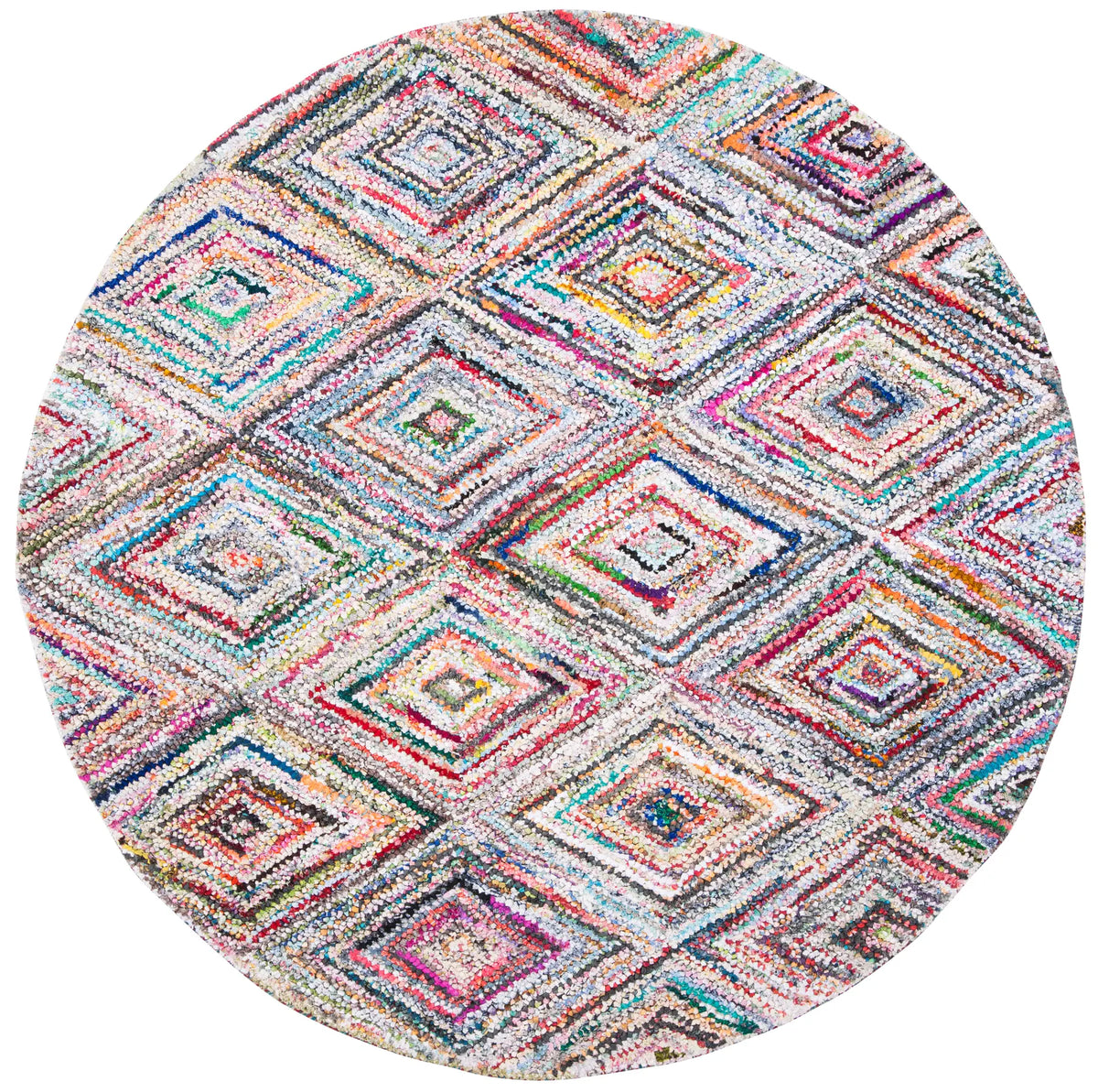 Safavieh Nantucket 6'-0" x 6'-0" Rug in Multi