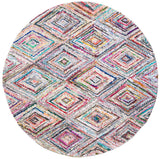 Safavieh Nantucket 6'-0" x 6'-0" Rug in Multi