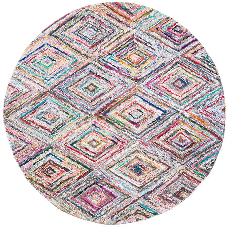 Safavieh Nantucket 6'-0" x 6'-0" Rug in Multi