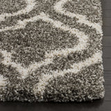 Safavieh Hudson Shag 5'-3" x 7'-6" Rug in Grey / Ivory