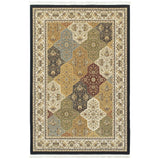 Oriental Weavers Sphinx Masterpiece 1331X Navy / Multi Rugs - main flat