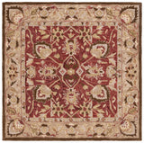 Safavieh Antiquity 6'-0" x 6'-0" Rug in Red / Beige