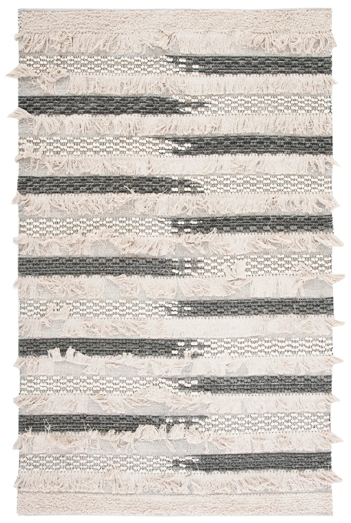 Safavieh Natura 4'-0" x 6'-0" Rug in Beige / Grey