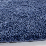 Safavieh Shag 4'-0" x 4'-0" Rug in Periwinkle