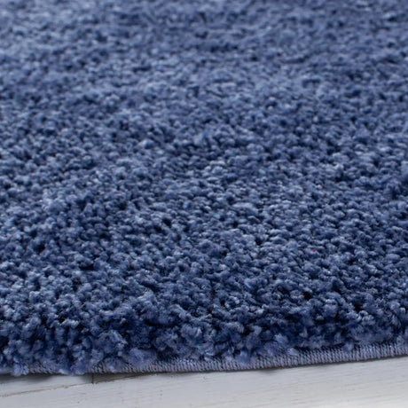 Safavieh Shag 4'-0" x 4'-0" Rug in Periwinkle