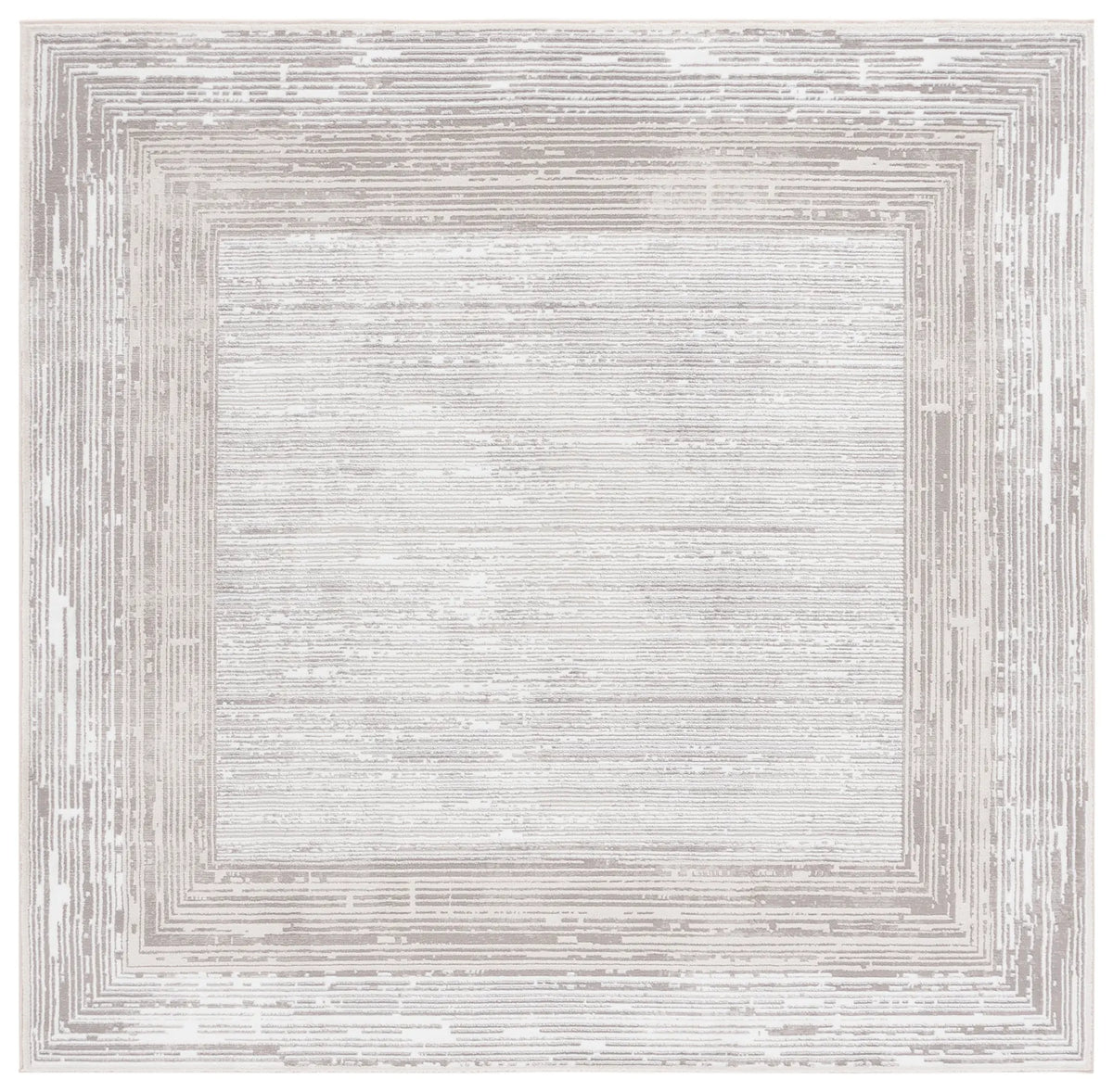 Safavieh Parker 6'-7" x 6'-7" Rug in Taupe / Grey Ivory