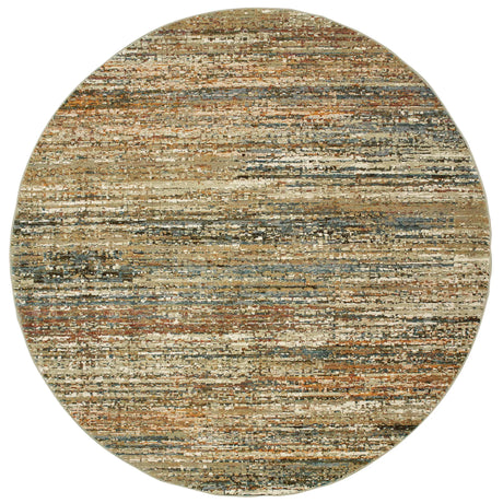 Oriental Weavers Sphinx Atlas 8037J Gold/Green Rugs - main flat