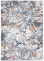 Safavieh Cyrus Shag 4'-5" x 6'-5" Rug in Grey / Ivory