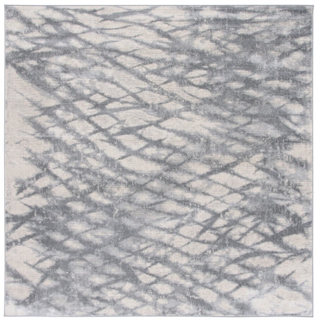 Safavieh Jasper 100 6'-7" x 6'-7" Rug in Grey / Ivory