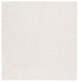 Safavieh Lindsay Shag 6'-7" x 6'-7" Rug in Ivory
