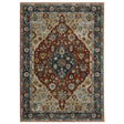 Oriental Weavers Sphinx Aberdeen 1143H Red/ Blue Rugs - main flat
