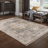 Oriental Weavers Sphinx Maharaja 1803X Charcoal/Blue Rugs - room scene