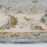 Safavieh Hamilton 6'-7" x 6'-7" Rug in Blue / Gold
