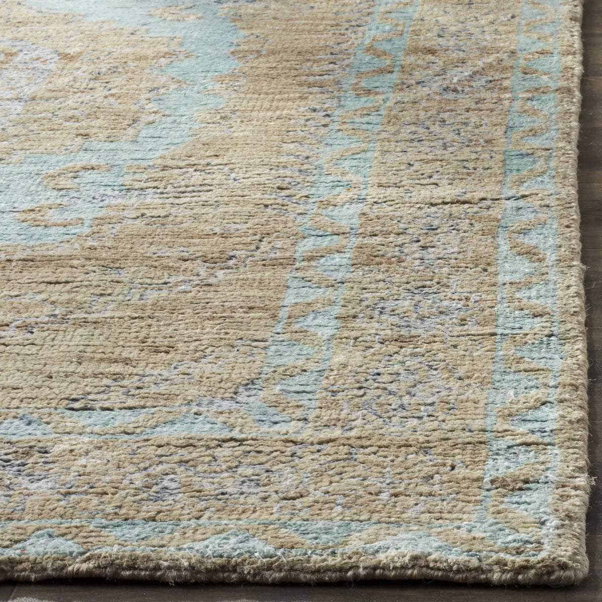Safavieh Tangier 5'-0" x 8'-0" Rug in Seafoam / Beige