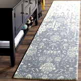Safavieh Restoration Vintage 2'-3" x 8'-0" Rug in Ivory / Blue