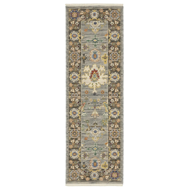 Oriental Weavers Lucca 846D1 Blue/ Multi Rug - runner