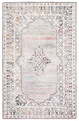 Safavieh Metro 4'-0" x 6'-0" Rug in Red / Ivory