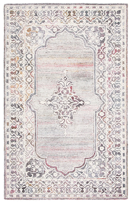 Safavieh Metro 4'-0" x 6'-0" Rug in Red / Ivory