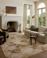 Loloi Eileen ELE-03 Transitional Power Loomed Natural, Multi Rug - room scene 3