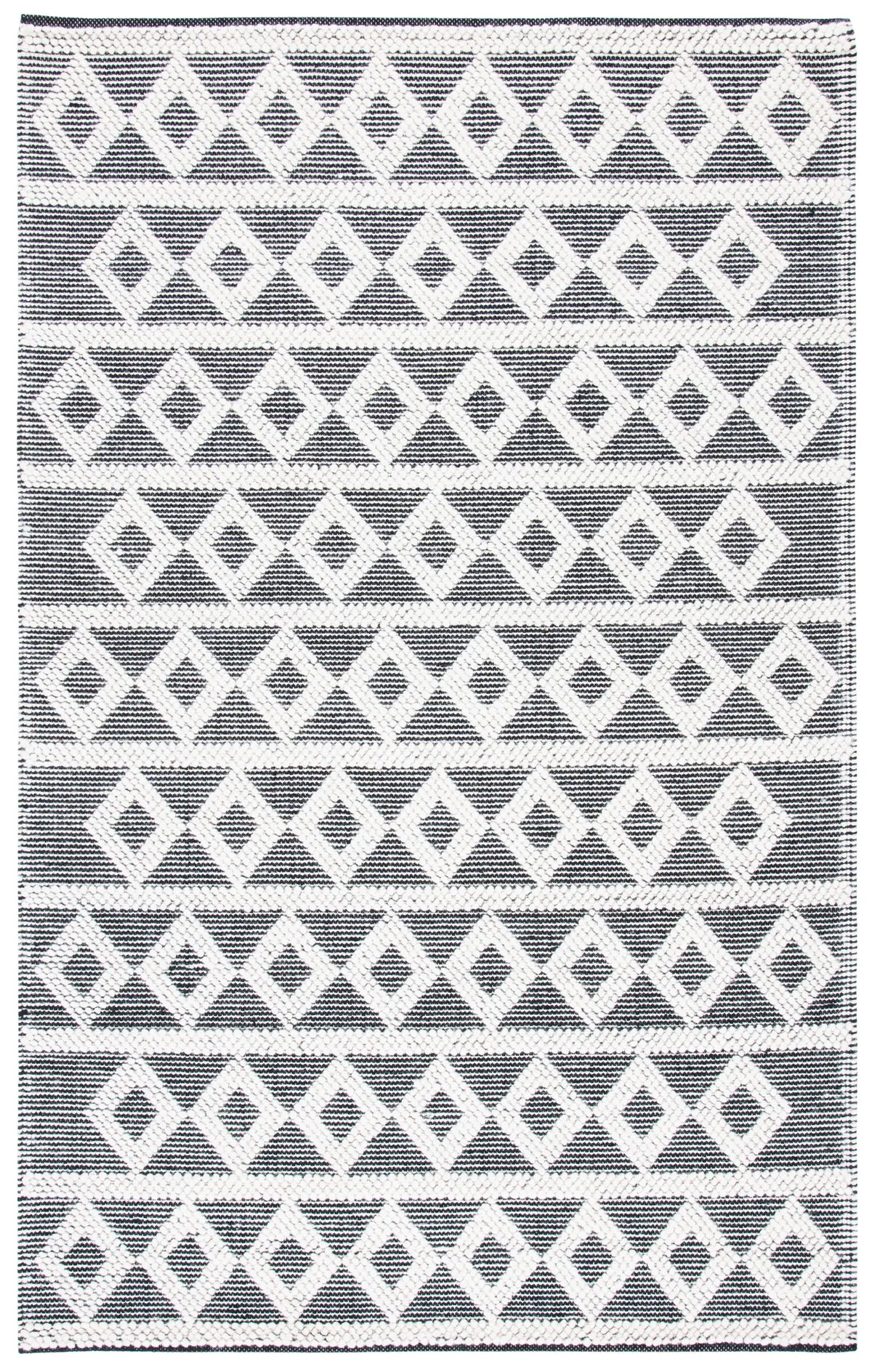Safavieh Natura 4'-0" x 6'-0" Rug in Ivory / Black