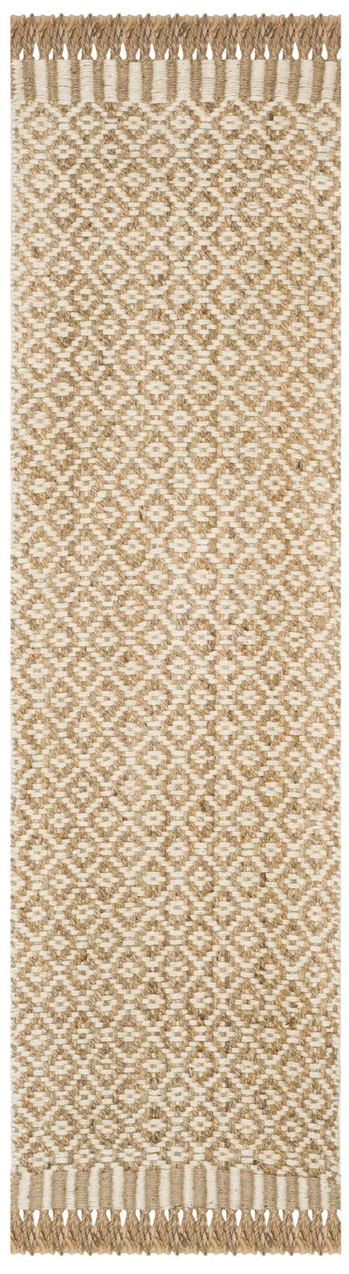 Safavieh Natural Fiber 2'-3" x 10'-0" Rug in Natural / Ivory