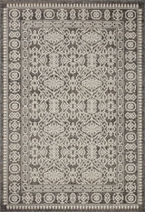Loloi Rainier Rai-02 Pebble/Ivory Rug - main flat