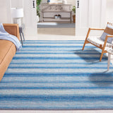 Safavieh Kilim 6'-0" x 9'-0" Rug in Grey / Blue